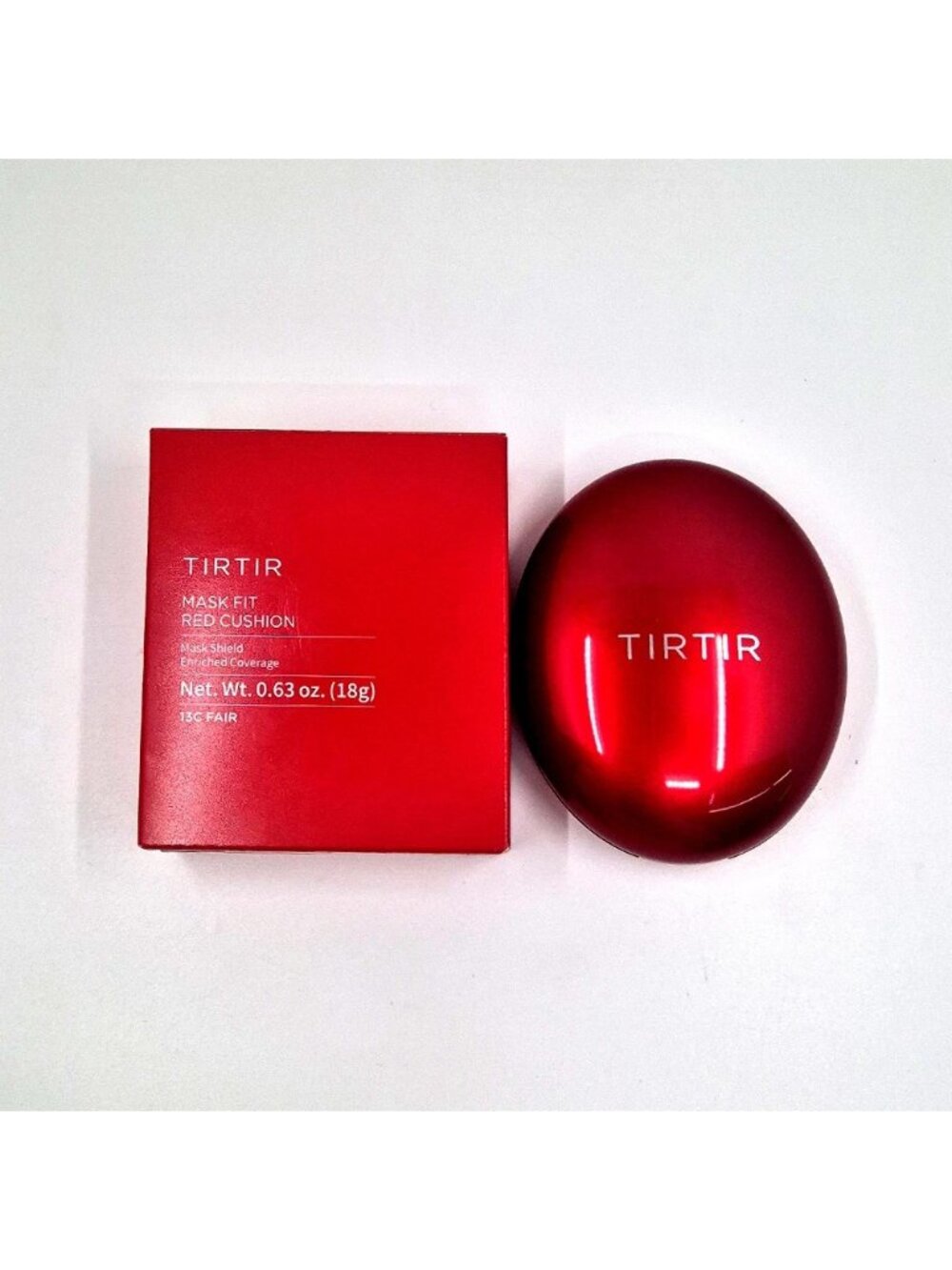 TIRTIR Mask Fit Red Cushion 29N Natural Beige SPF40 PA++ 18g Longwear Foundation
